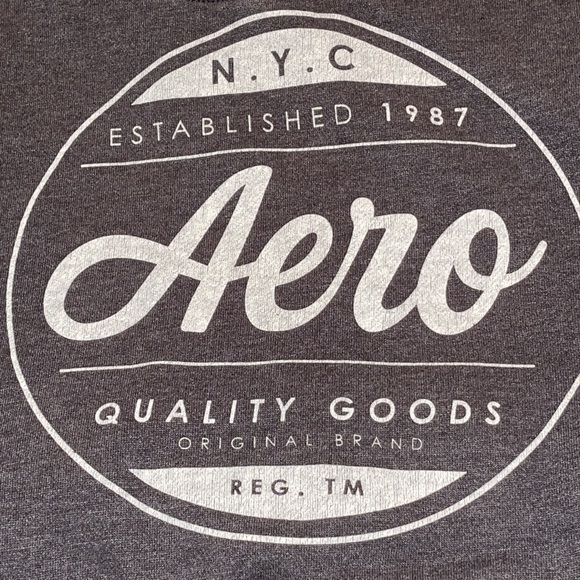 Aeropostale Gray Hoodie Size X Small - Picture 5 of 9